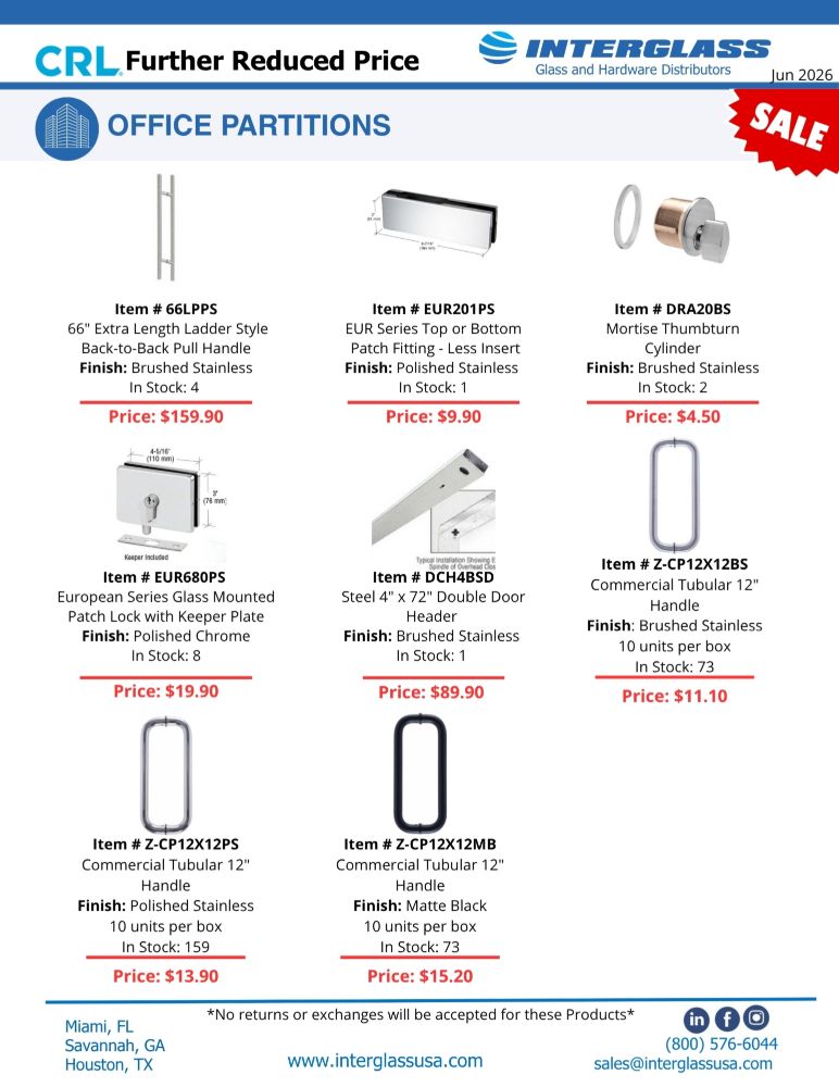 CRL Further Reduced Price